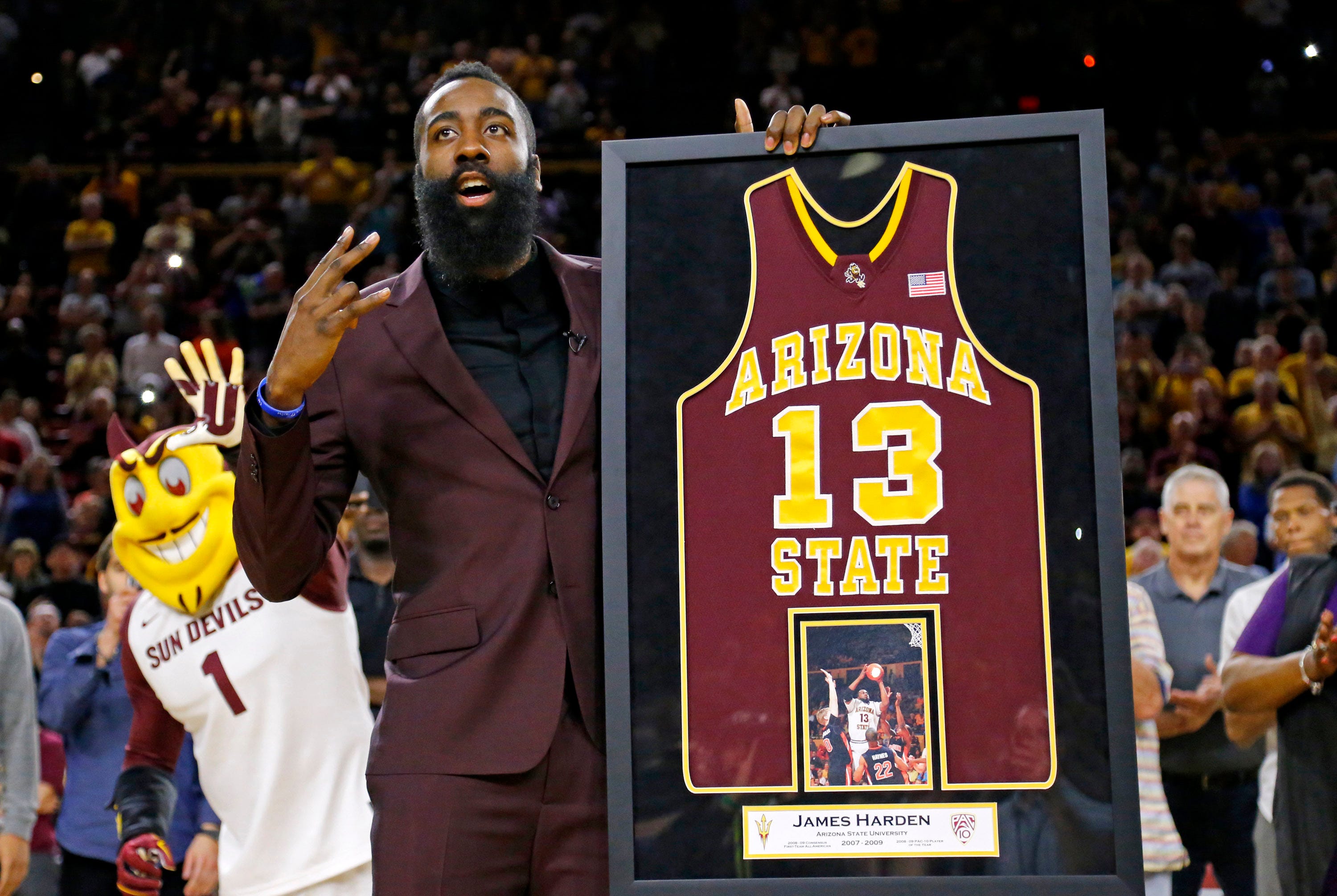 james harden arizona state jersey for sale